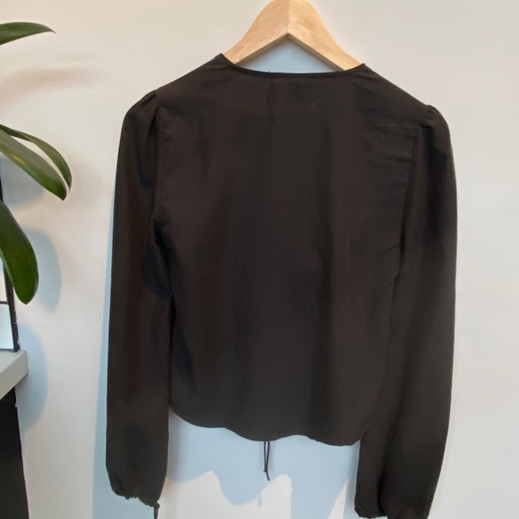 Urban Outfitters Double Tie Front Top XS - Picture 5 of 6